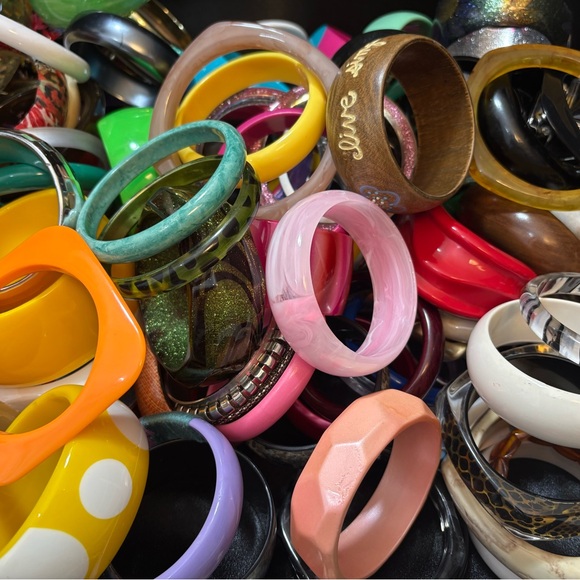 Vintage Acrylic Bangles $10 Each - Picture 1 of 1